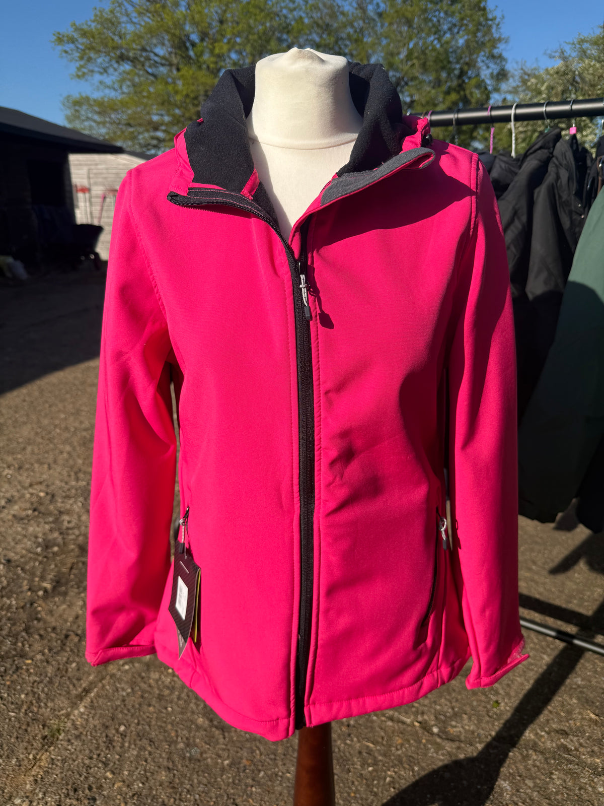 Softshell Jacket - Pink/black