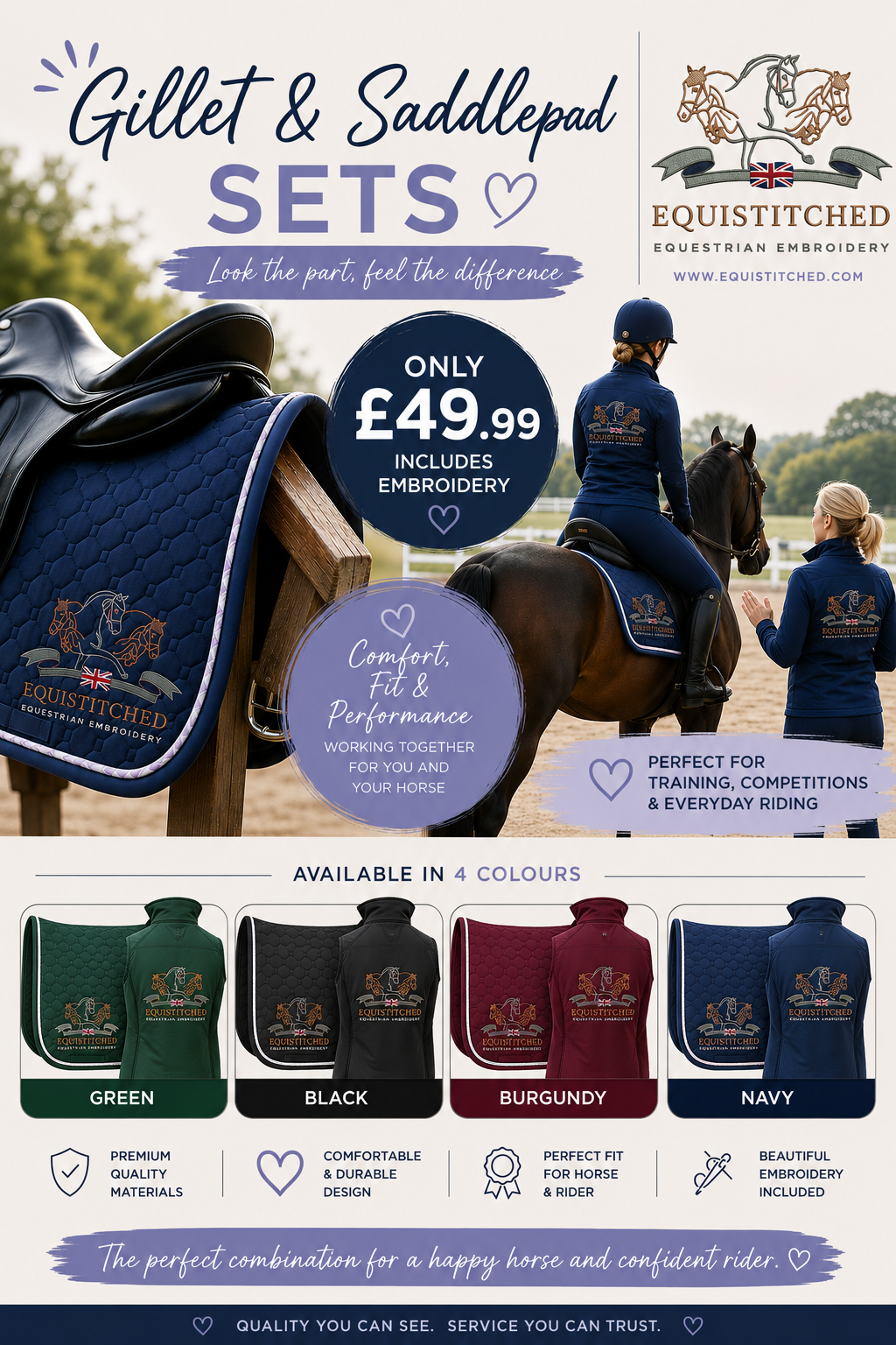Gillet and saddlepad Deal
