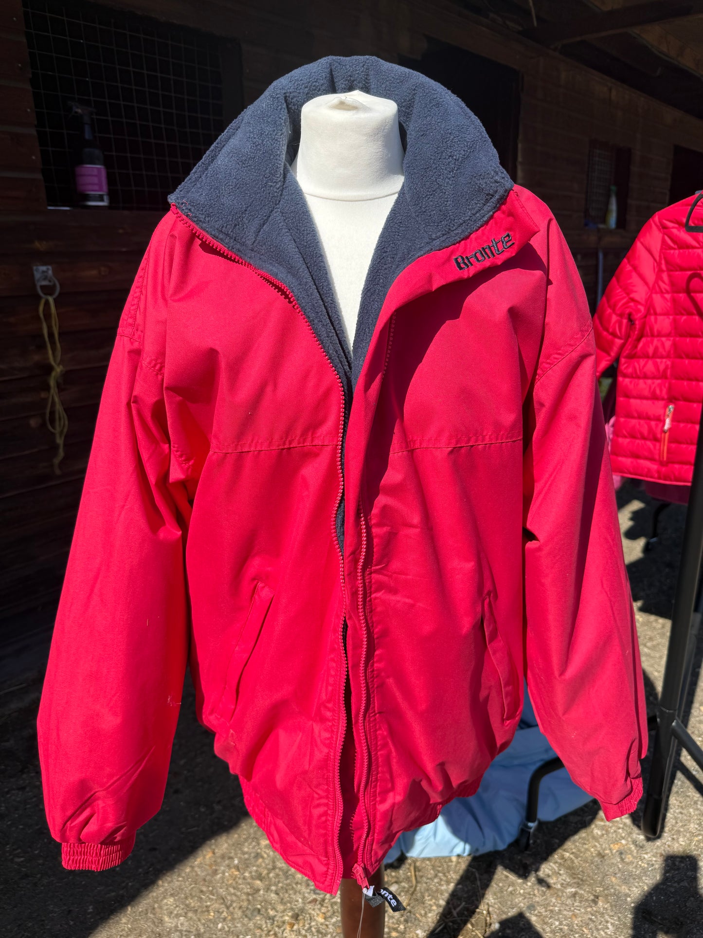 Bronte Jacket Red/navy