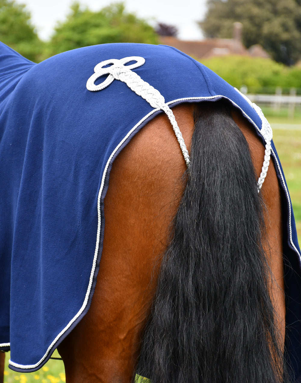 Rhinegold Show Fleece With Fur Collar