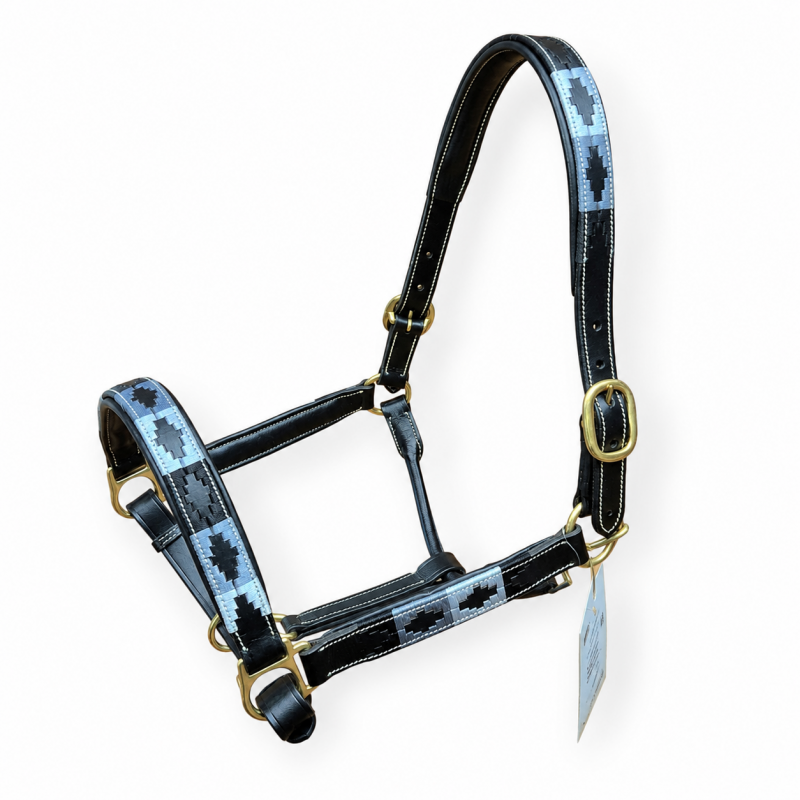 Polo Style Leather Headcollar