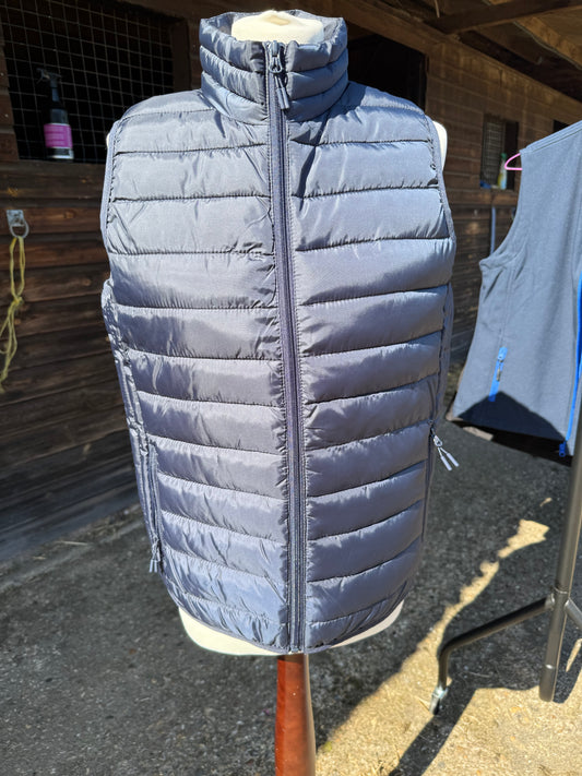 Navy Padded Gillet