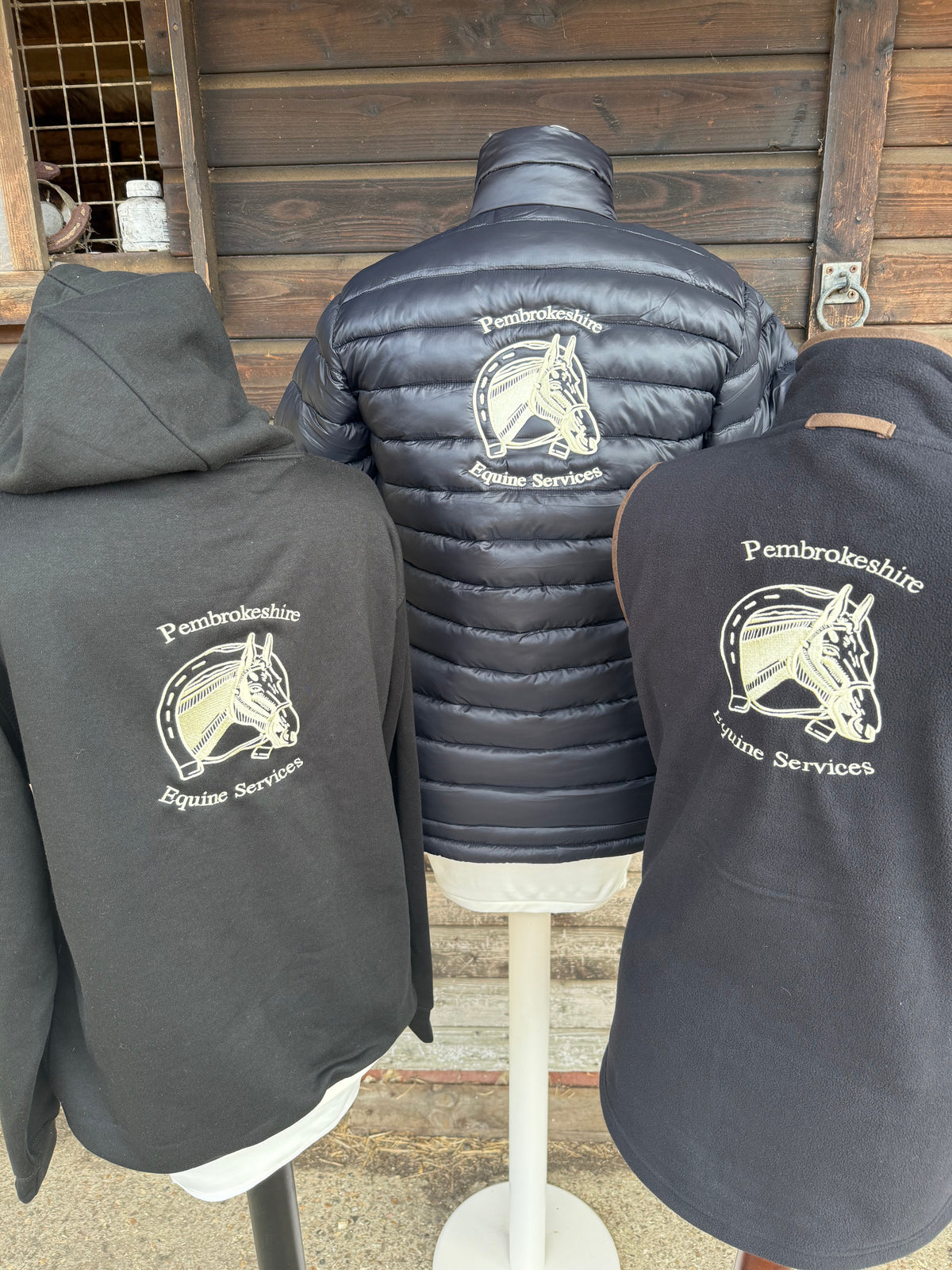 Premier Ladies Artisan Fleece Jacket - Black/brown