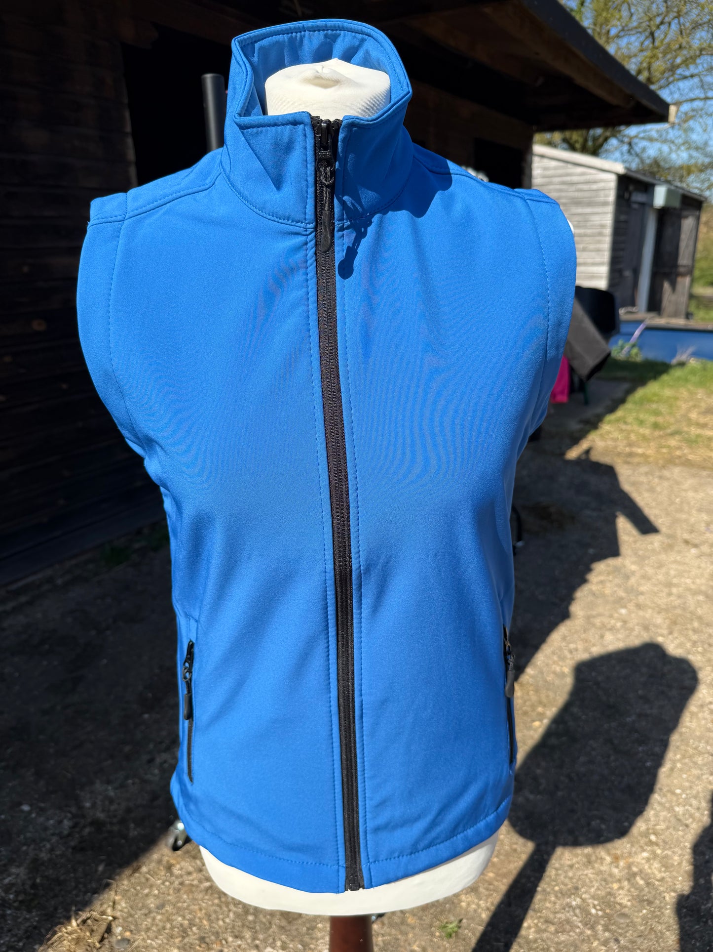 Royal/navy Softshell Gillet