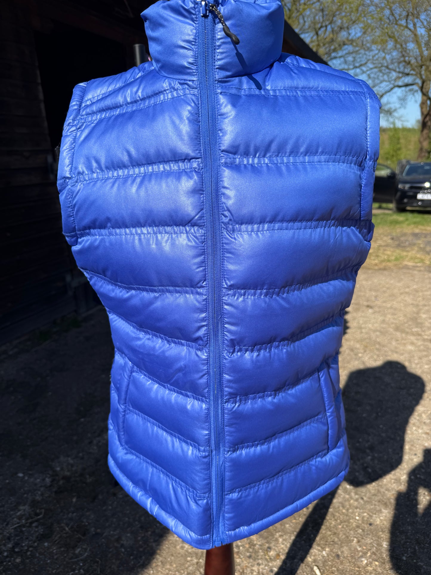 Royal Blue Padded Gillet