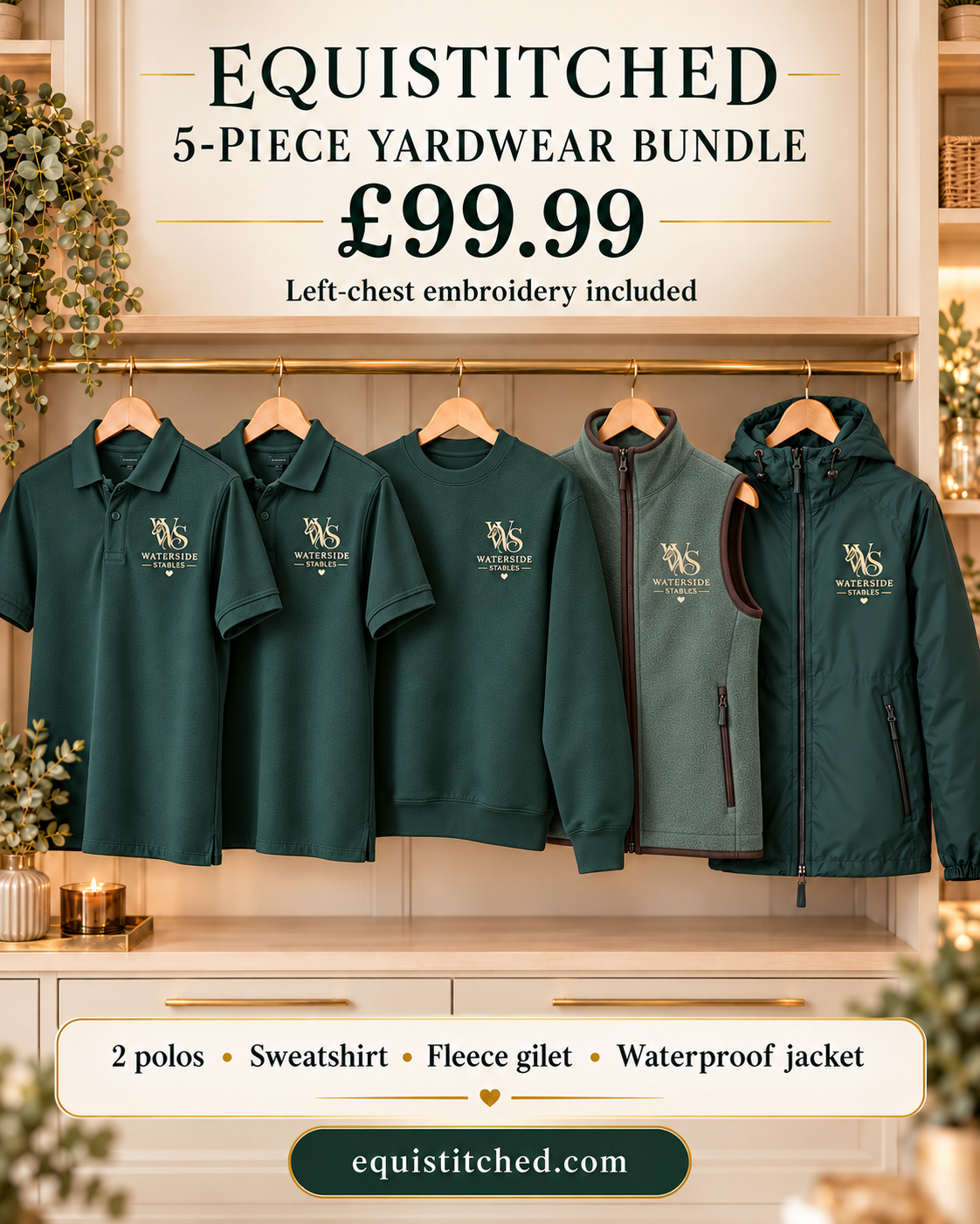 Premier Ladies Artisan Fleece Jacket - Green