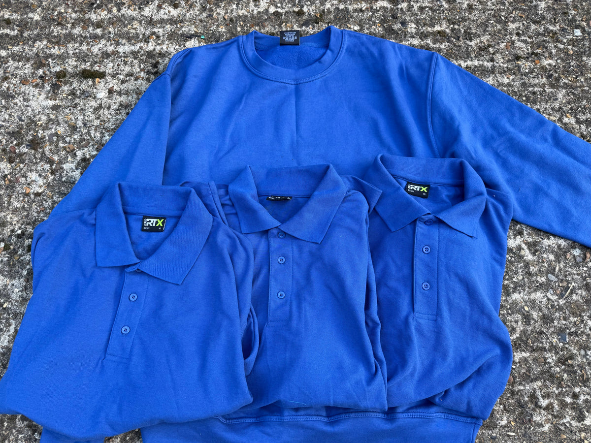Set in Royal - Complete set - Size XL
