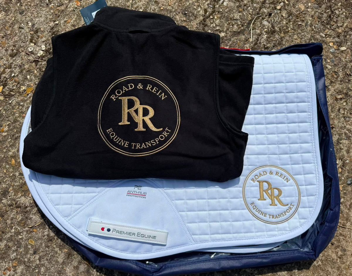 Premier Equine Saddlepad and matching Fleece Gilet