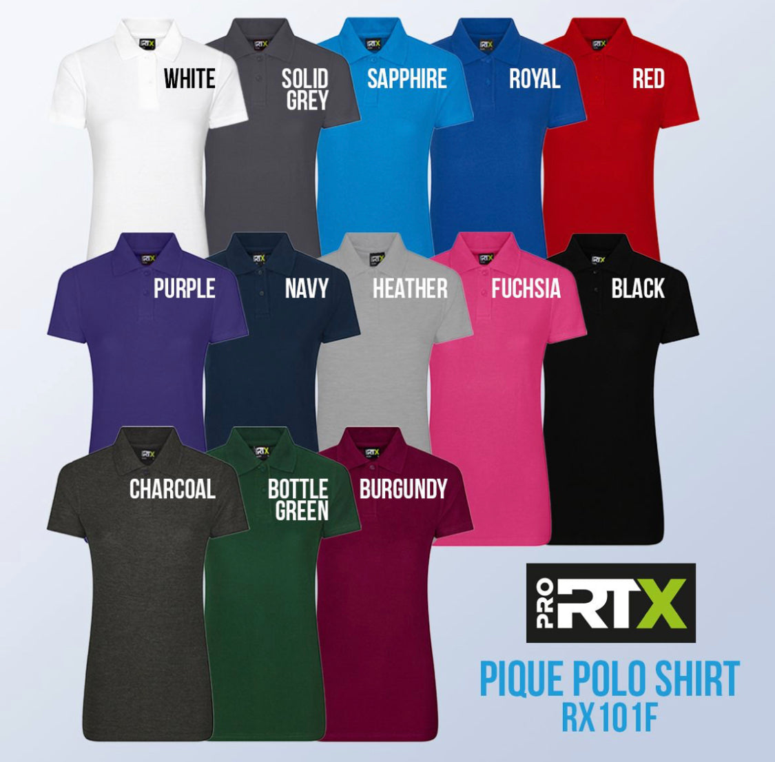 Polo Shirts - unisex  Black