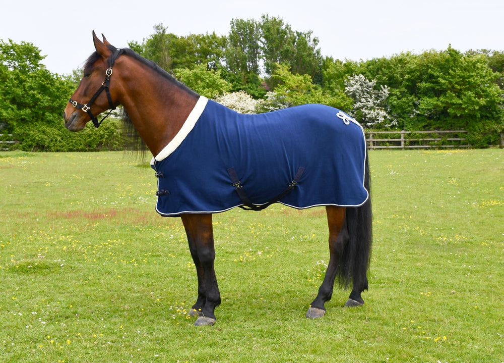 Rhinegold Show Fleece With Fur Collar