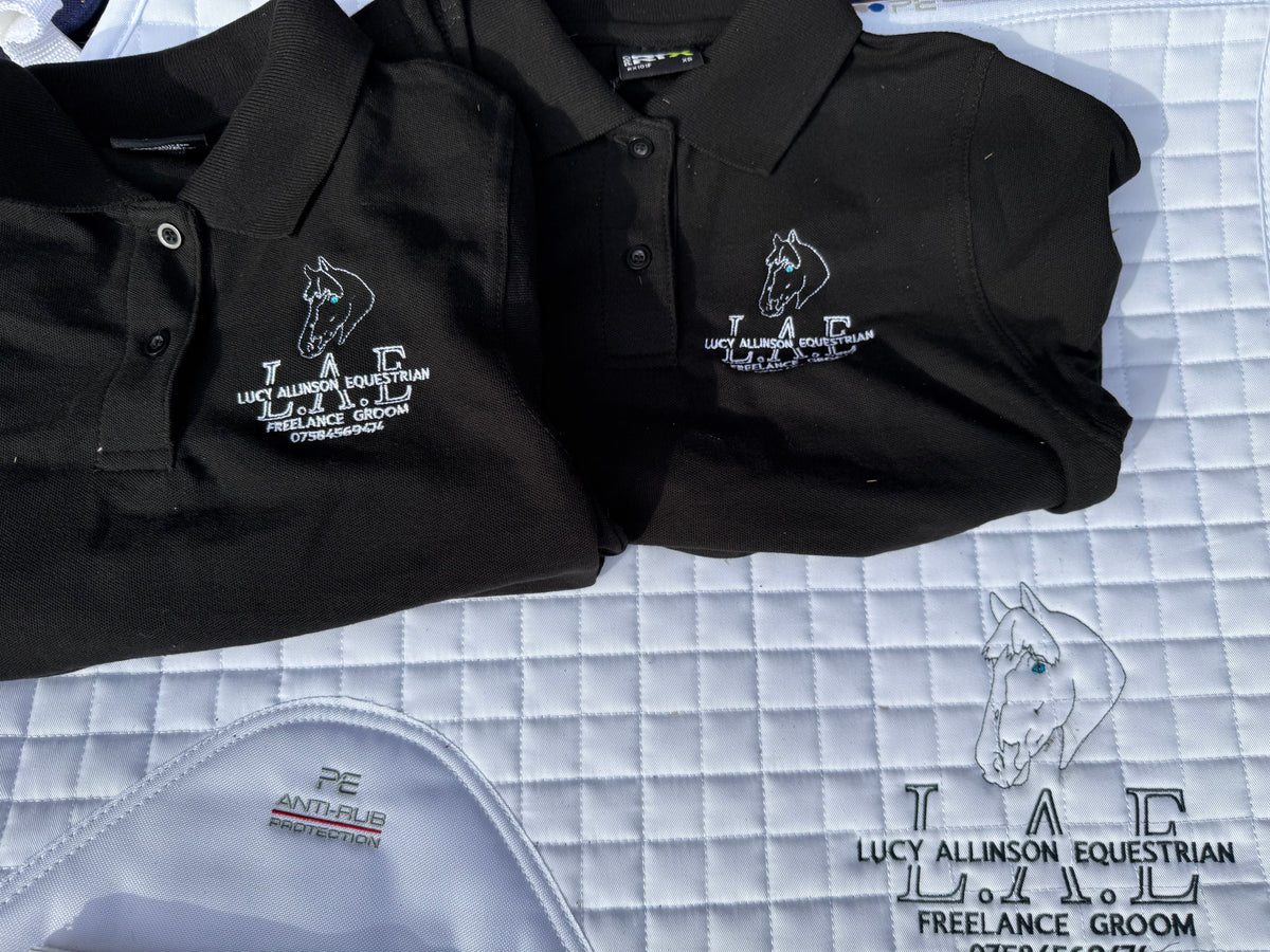 Saddlepad and Gillet set with 2 x free polo shirts