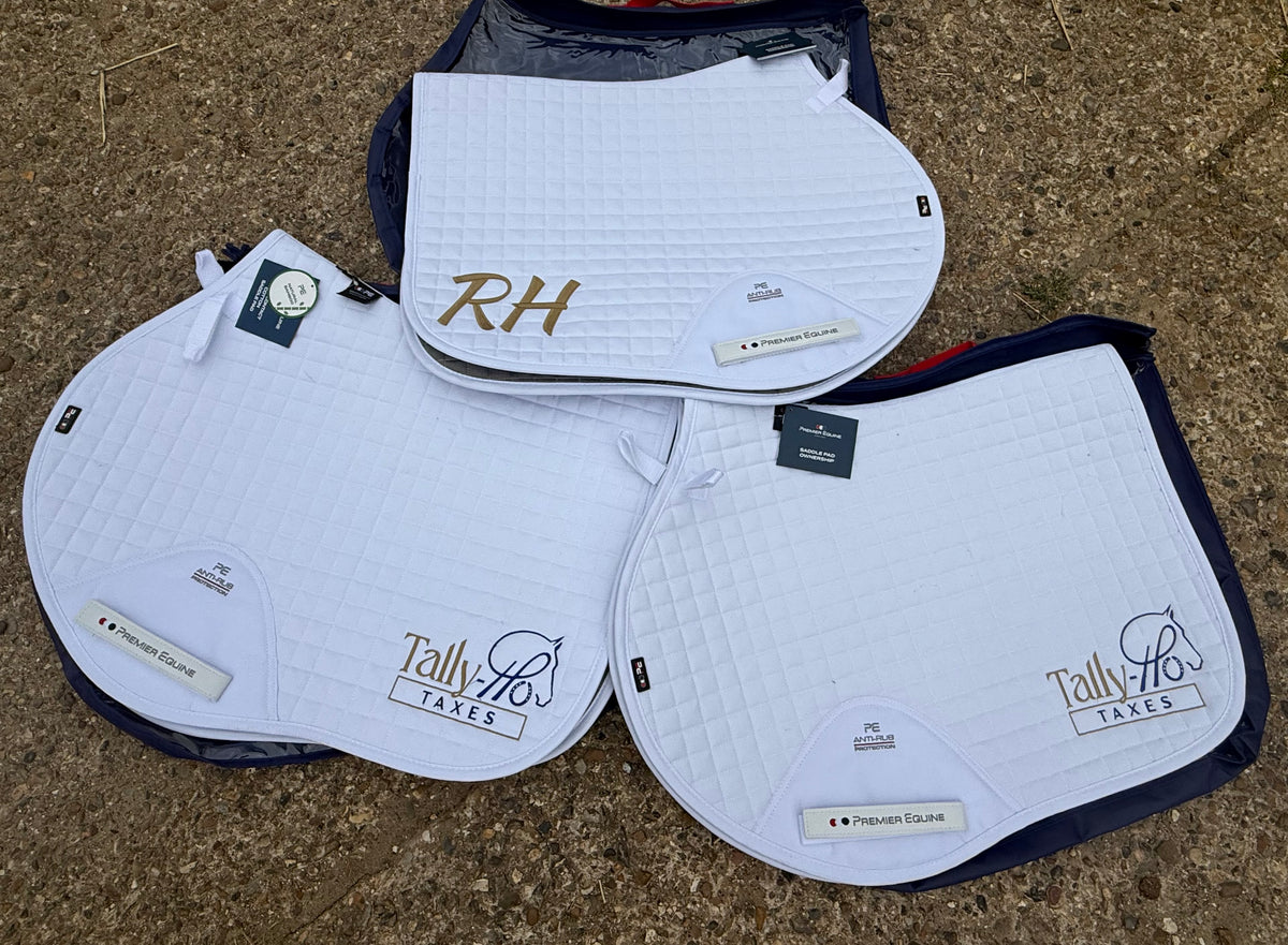 Saddlepad and Gillet set with 2 x free polo shirts