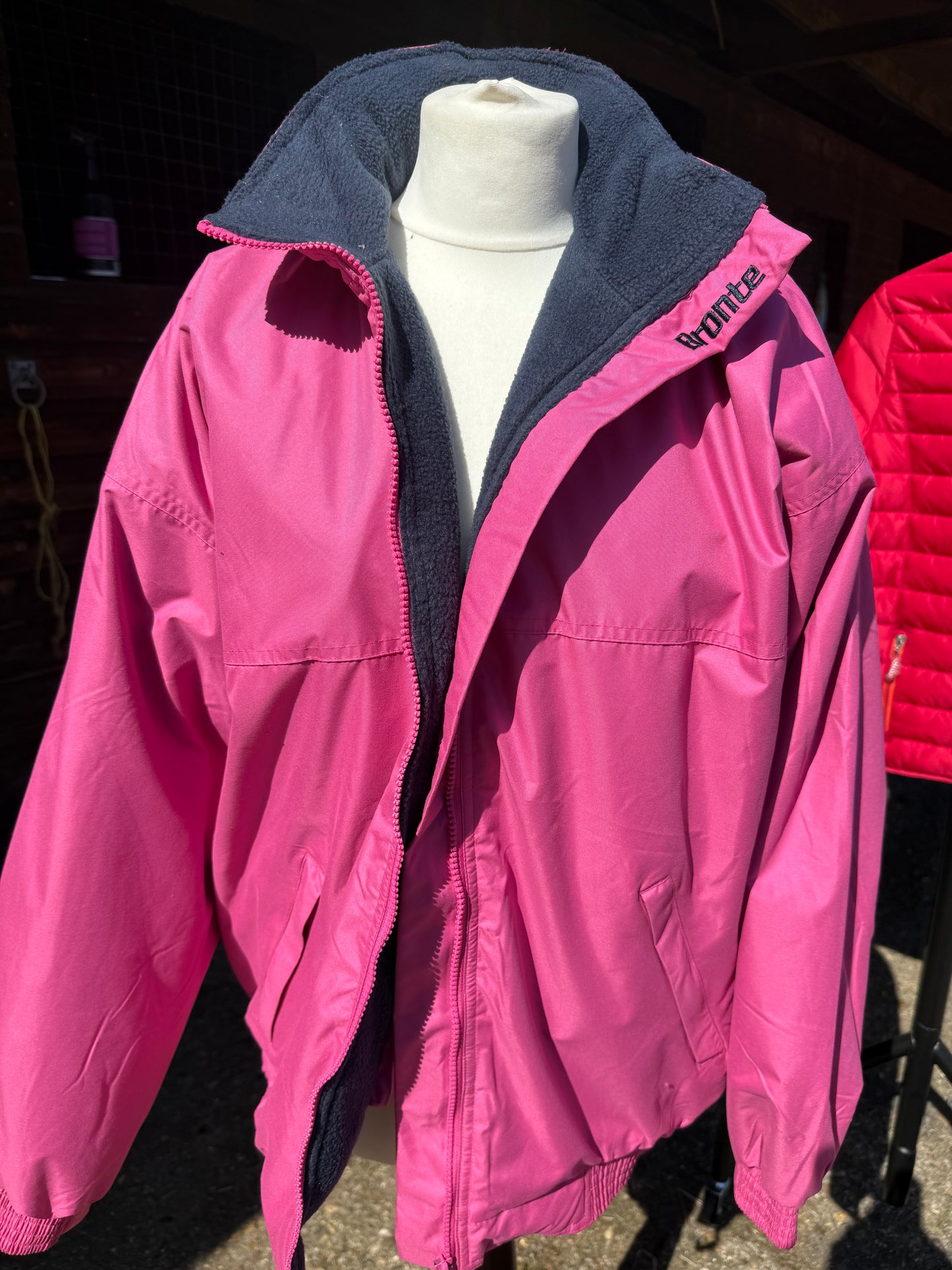 Bronte Jacket Pink/navy