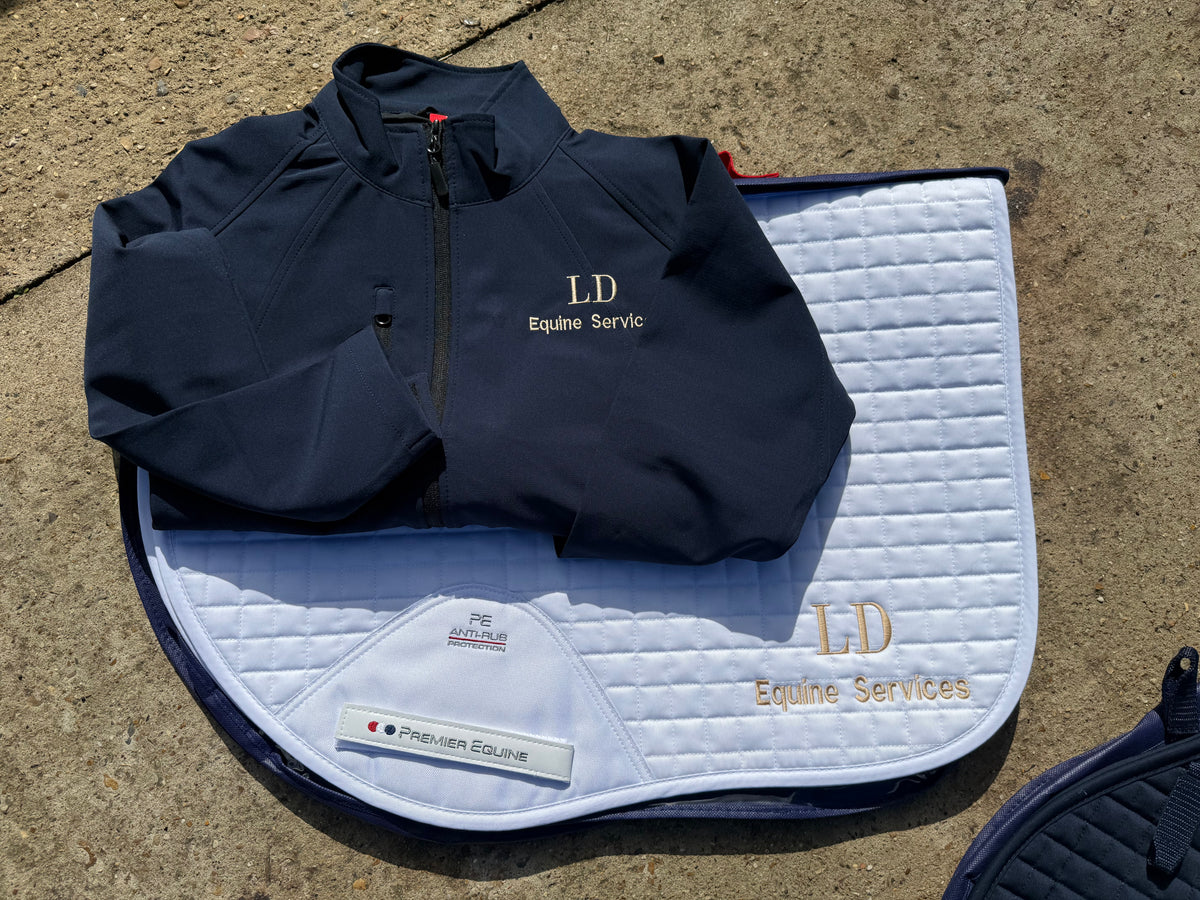 Saddlepad and Gillet set with 2 x free polo shirts