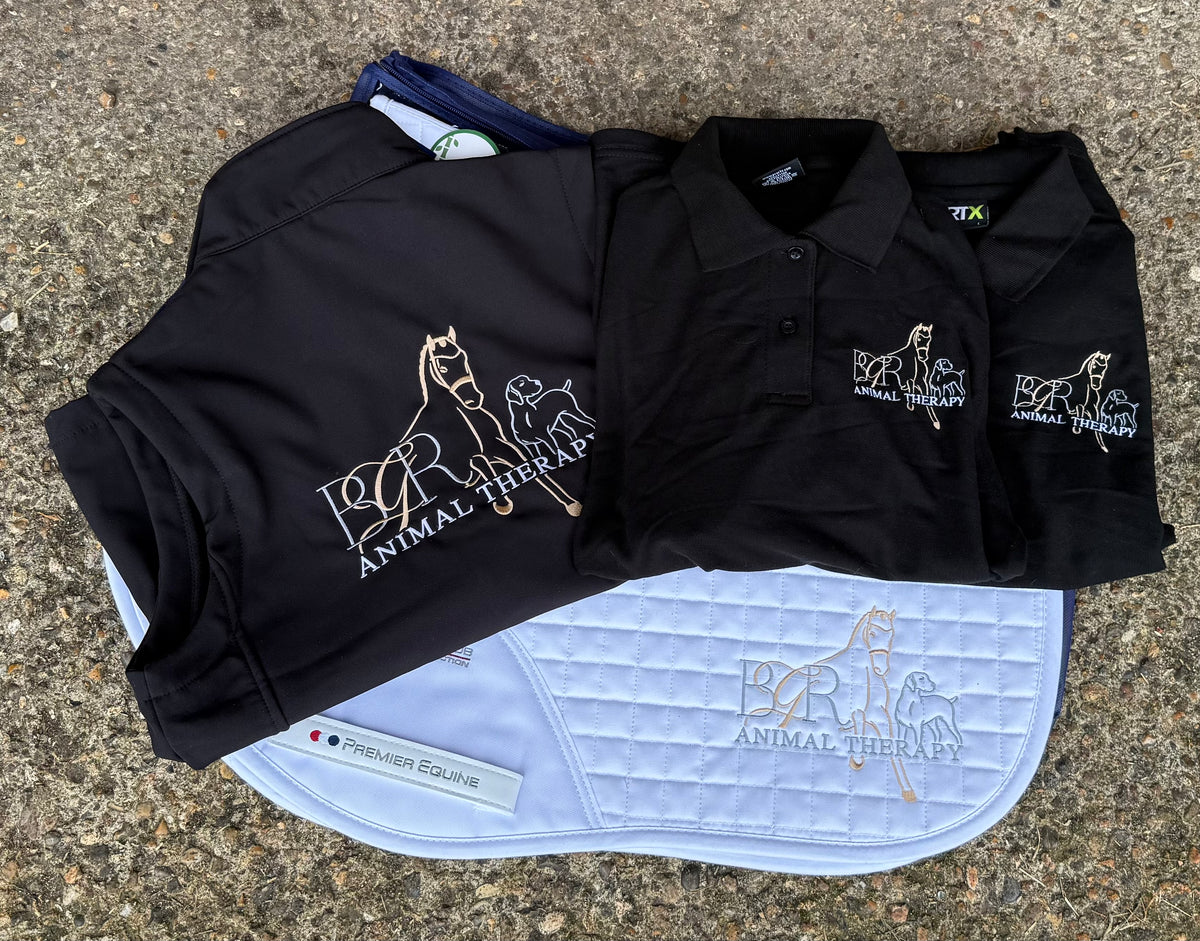 Saddlepad and Gillet set with 2 x free polo shirts