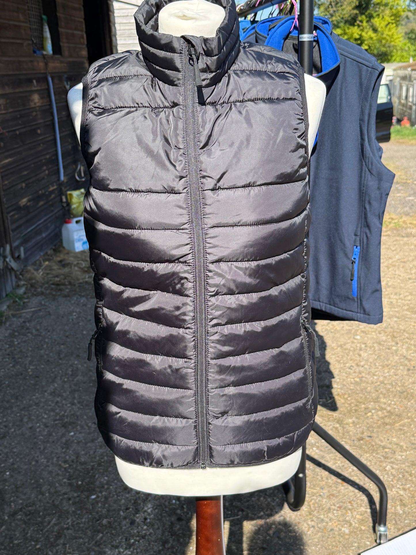 Black Padded Gillet