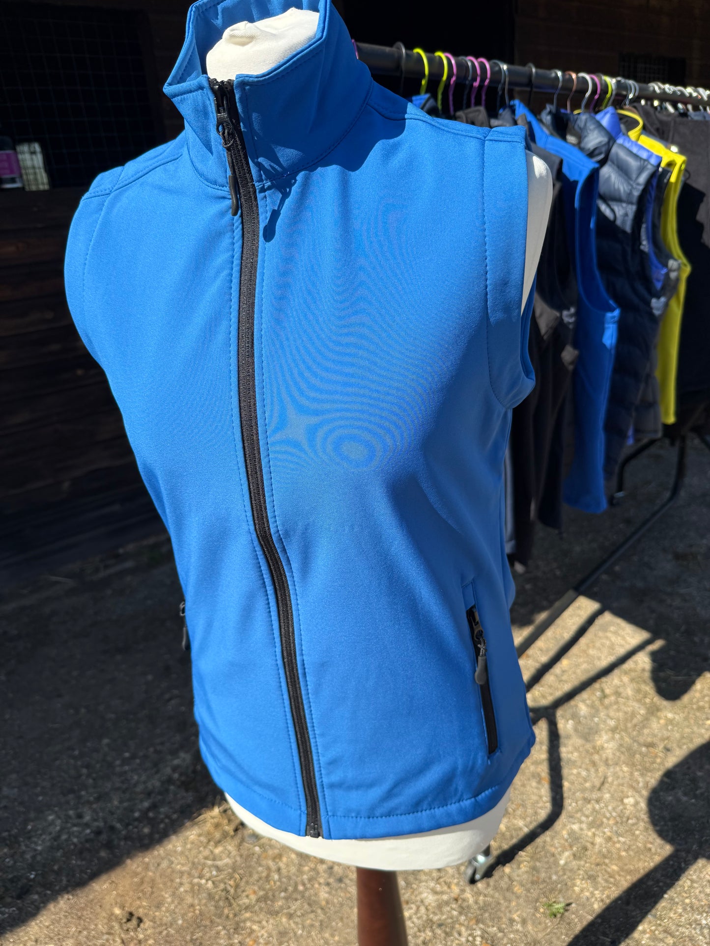 Royal/navy Softshell Gillet
