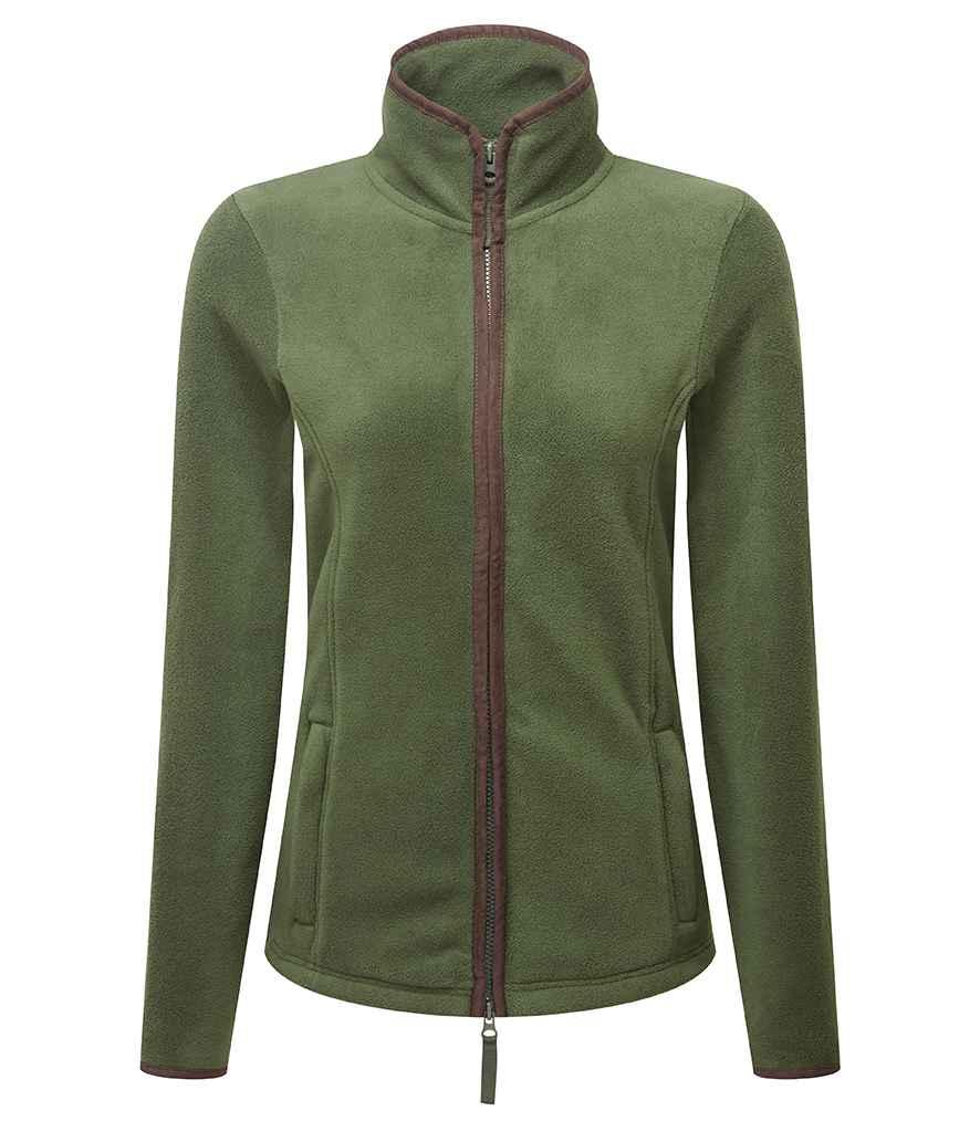 Premier Ladies Artisan Fleece Jacket - Green