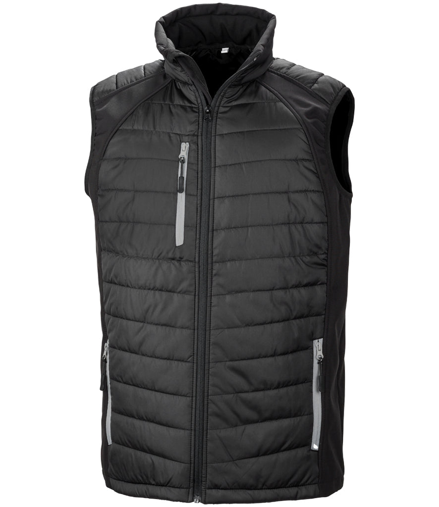 Result Recycled Compass Padded Gilet