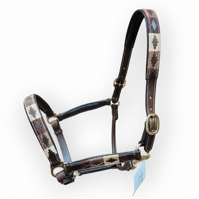 Polo Style Leather Headcollar