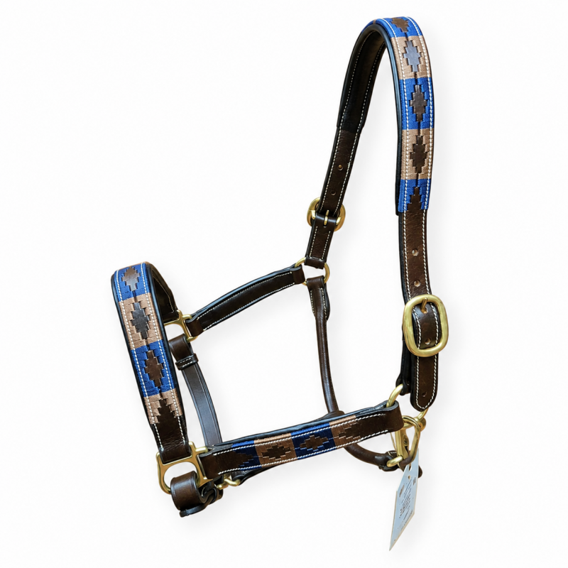 Polo Style Leather Headcollar
